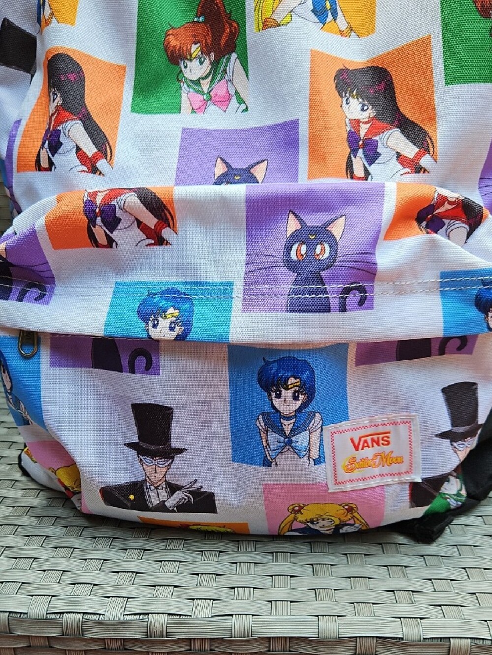 Collector Bag Vans ANIME Kids Sailor7 Moon Multicolor Character Print Backpack